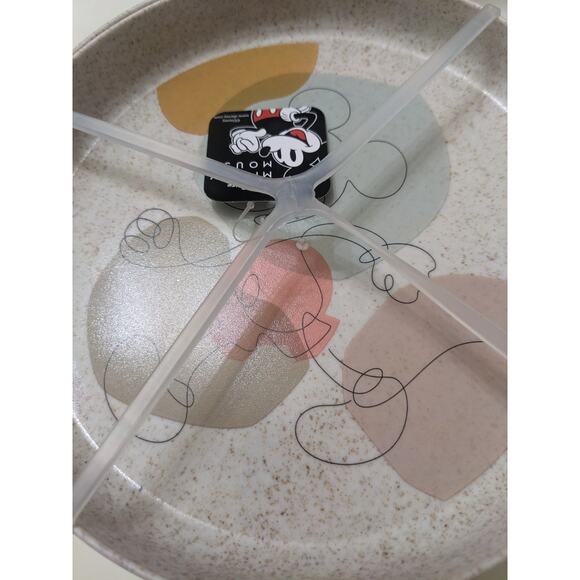 Set 4 Disney Mickey Mouse Children’s Kids Dinner Plates Bpa Free New CORN HUSK - Picture 5 of 8